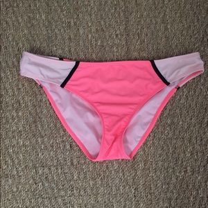 Geometric pink bikini bottoms -  XL